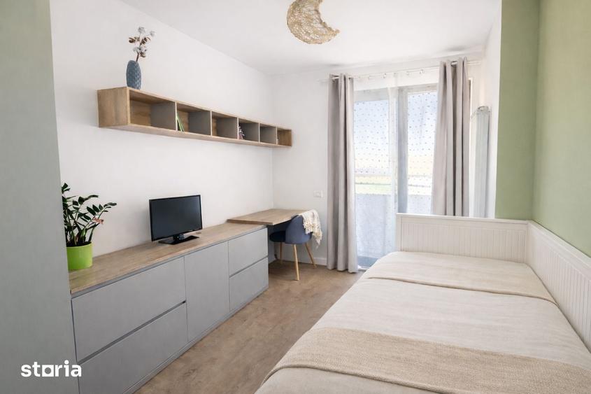 Apartament cu 3 camere, mobilat în Delfinariu