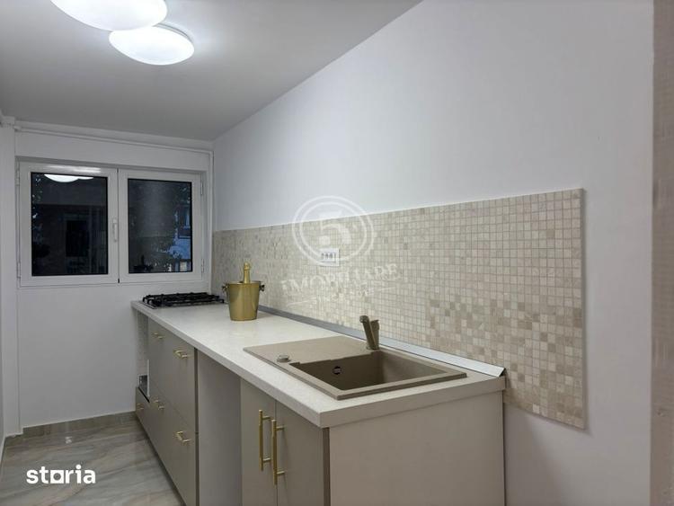 Apartament cu 3 camere semidecomandat, mobilat în Floreasca