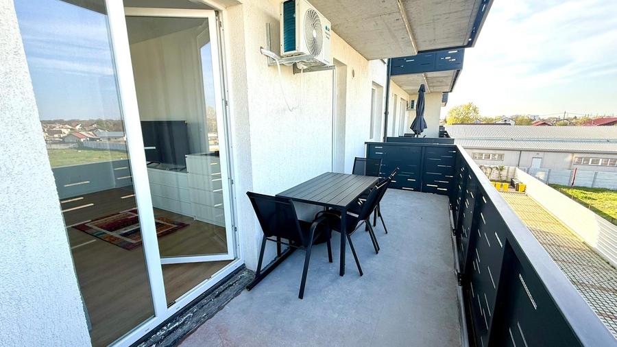 Apartament cu 2 camere decomandat, mobilat în Buftea