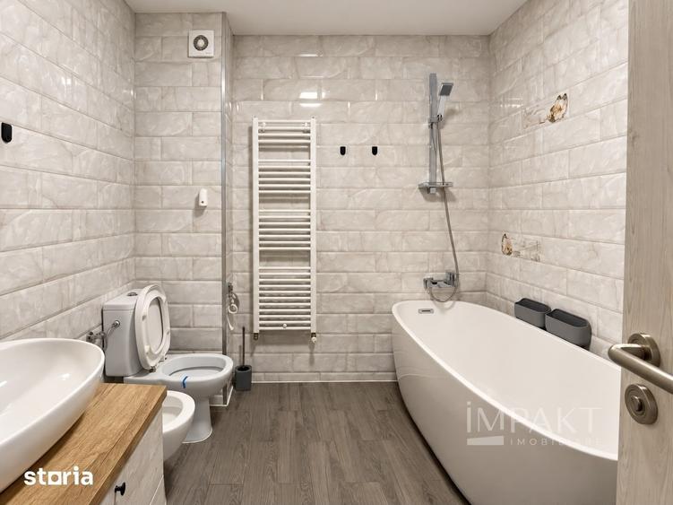 Apartament cu 3 camere semidecomandat în Borhanci