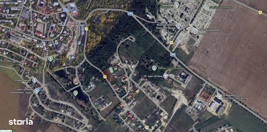 Teren de 800 mp, în Central