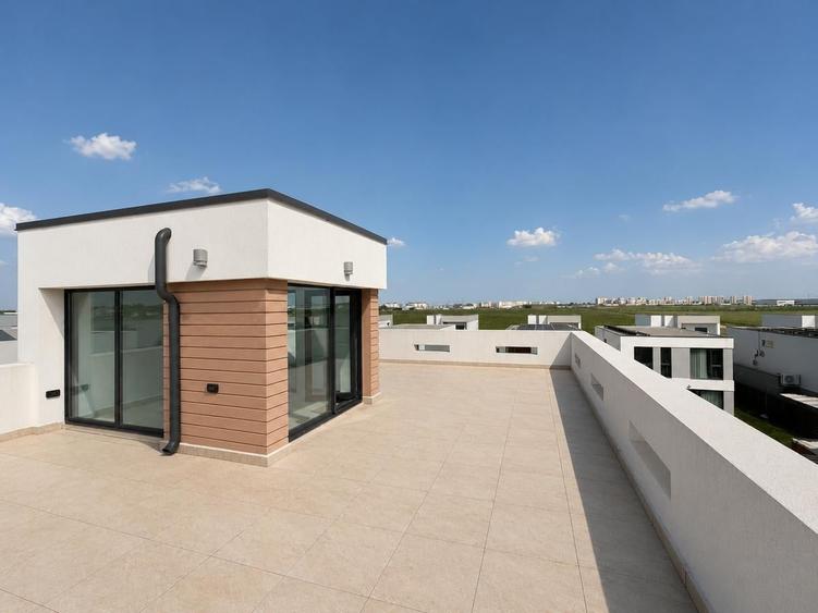 Casă individuală cu 4 camere cu Teren 300 Mp în Tunari