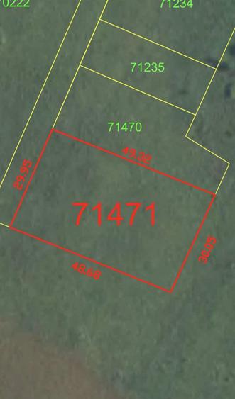 Teren agricol extravilan de 1470 mp, în Câmpenești