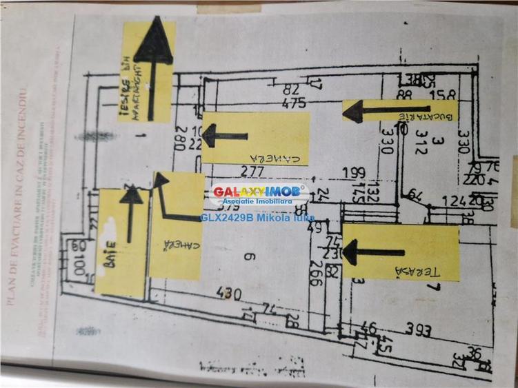 Apartament cu 2 camere semidecomandat în Calea Victoriei