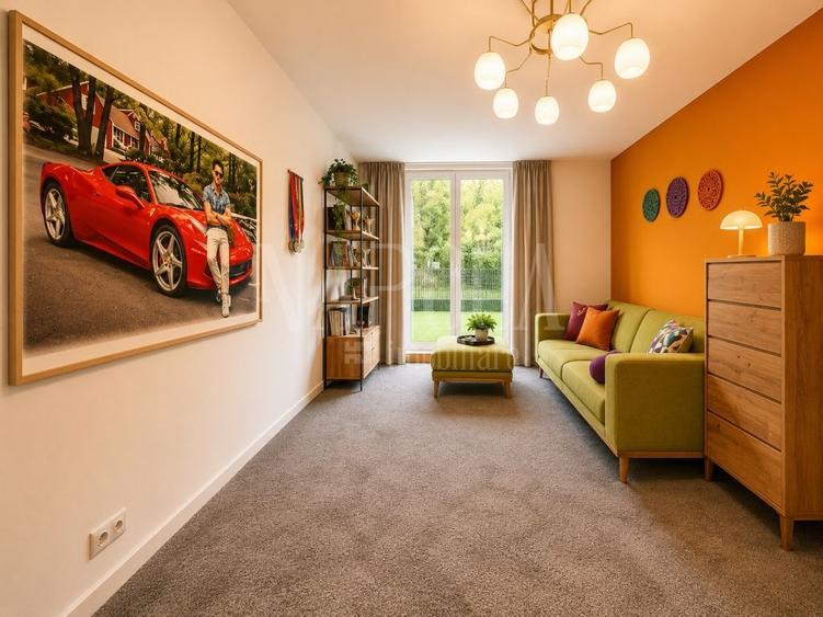 Penthouse cu 3 camere semidecomandat în Grigorescu