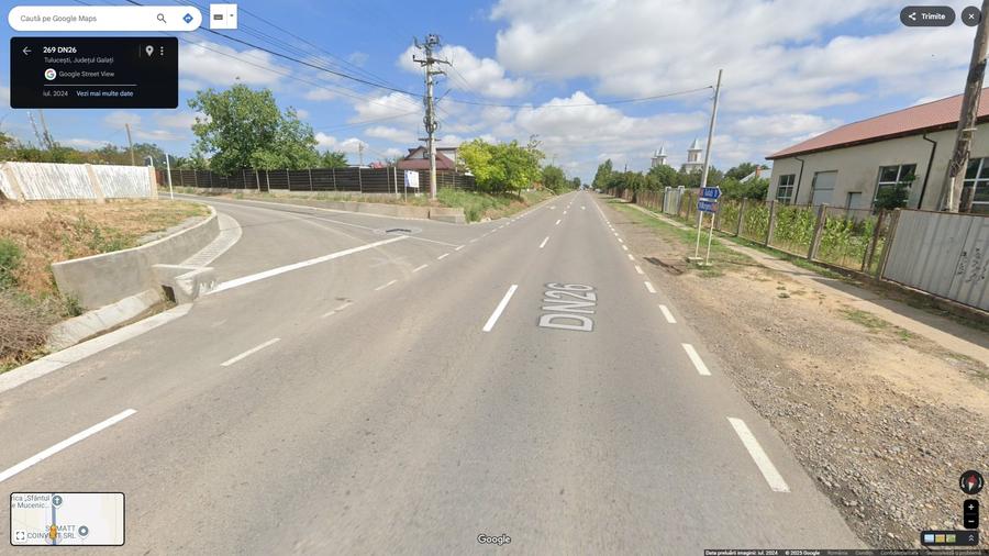 Teren agricol intravilan de 2000 mp, în Tulucești