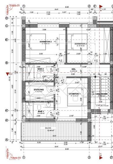 Duplex cu 4 camere cu Canalizare în Șura Mică