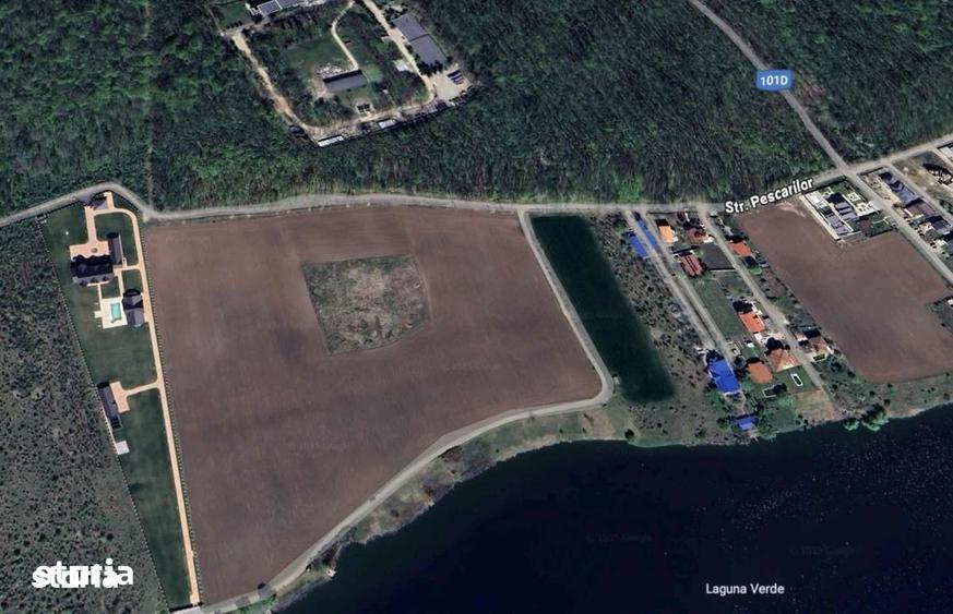 Teren de 5900 mp, în Moara Vlăsiei