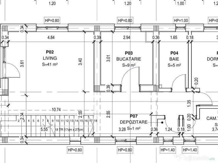 Casă cu 4 camere cu Teren 1700 Mp în Central