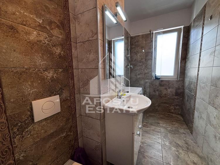 Apartament cu 2 camere semidecomandat, mobilat în Dumbrăvița