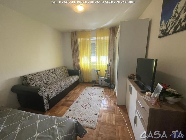 Apartament cu 3 camere circular, mobilat în Teilor
