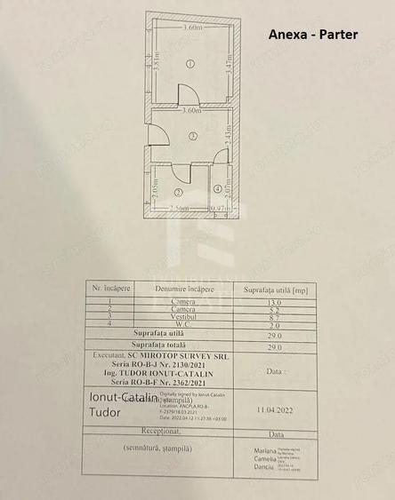 Casă cu 3 camere cu Teren 1031 Mp în Matei Voievod