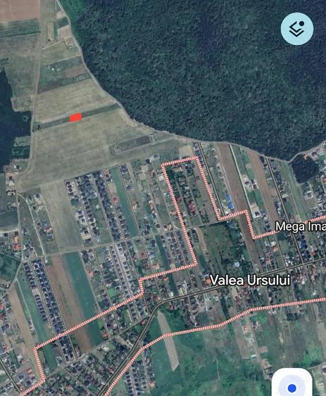 Teren de 524 mp, în Valea Ursului
