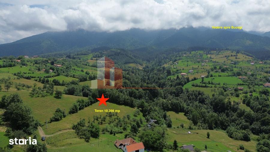 Teren de 10398 mp, în Bran