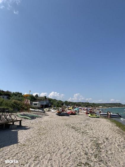 Teren Tuzla cu vedere la mare si drum pietruit - 4