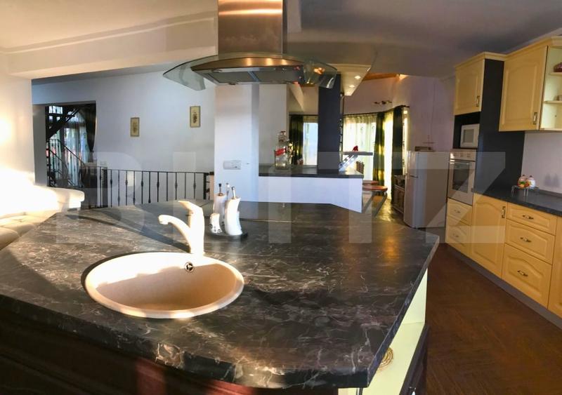 Casă individuală cu 8 camere cu Teren 1038 Mp în Lucieni