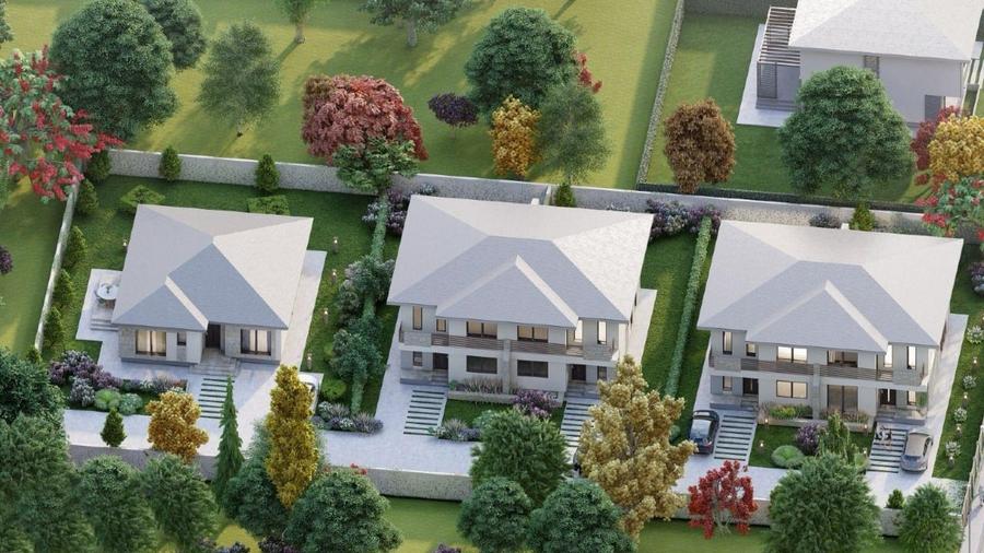 Duplex cu 5 camere cu Canalizare în Cornetu