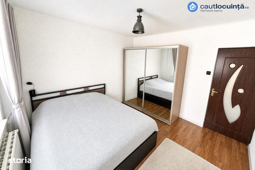 Apartament cu 2 camere semidecomandat în Central
