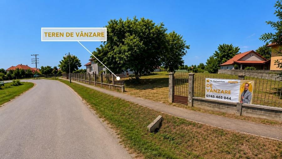 Teren Construcții intravilan de 2800 mp, în Doba