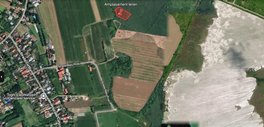 Teren de 2500 mp, în Snagov