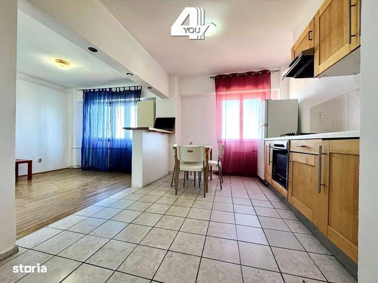 Apartament cu 2 camere semidecomandat în Intim