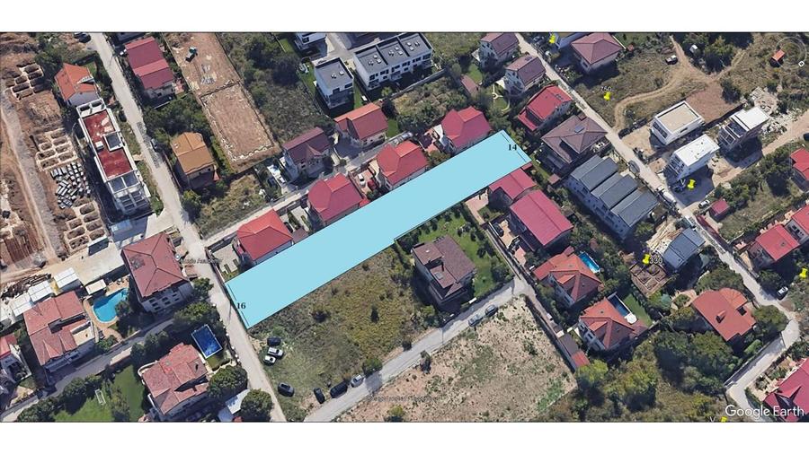 Teren Construcții intravilan de 1700 mp, în Pipera