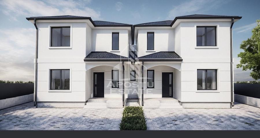 Duplex cu 4 camere cu Canalizare în Giarmata