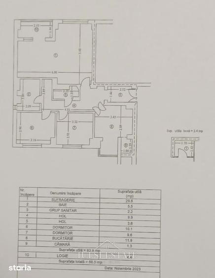 Apartament 3 camere zona Pia?a Mihai Viteazu | Mobilat utilat - 13