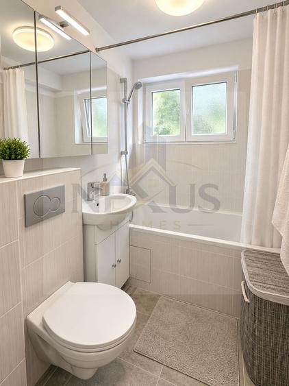 Apartament cu 2 camere semidecomandat, mobilat în Giurgiului