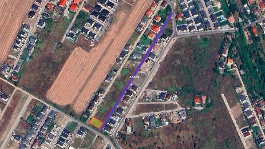 Teren Construcții intravilan de 650 mp, în Nord