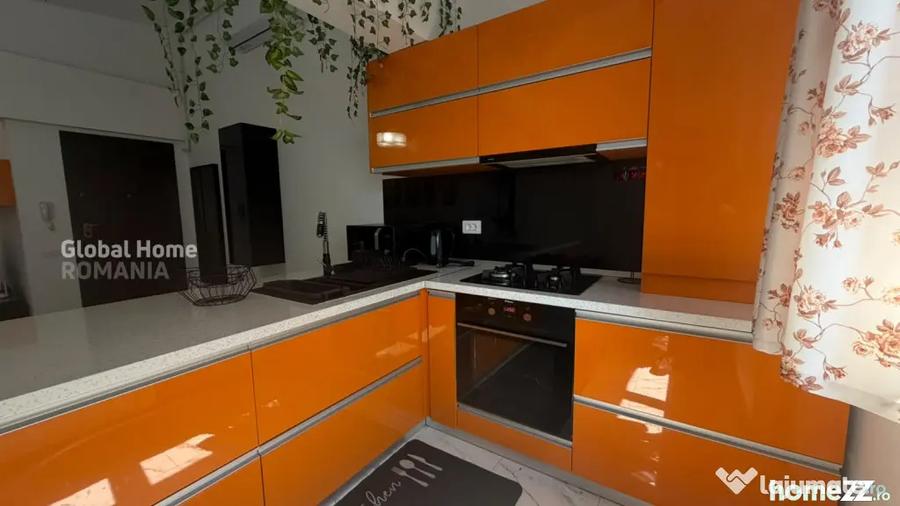 Apartament cu 2 camere semidecomandat în Băneasa