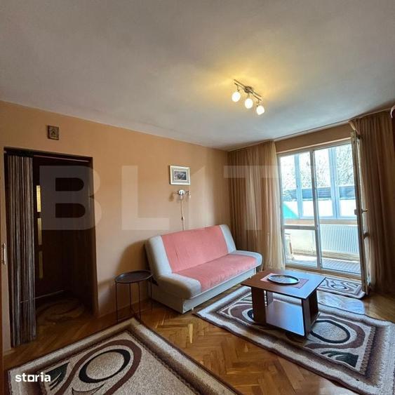 Apartament cu 2 camere semidecomandat în Curteni