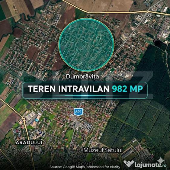 Teren în Dumbrăvița