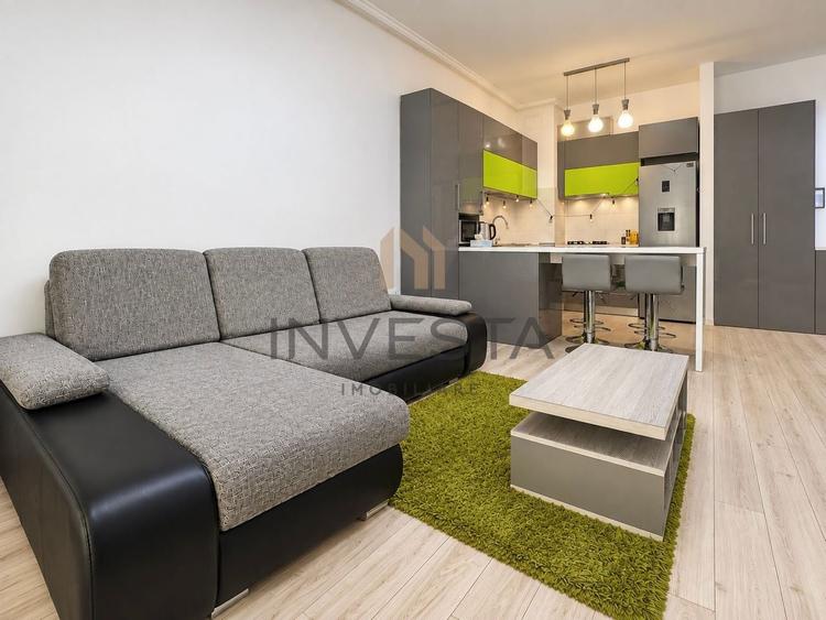Apartament cu 2 camere semidecomandat, mobilat în Bună Ziua