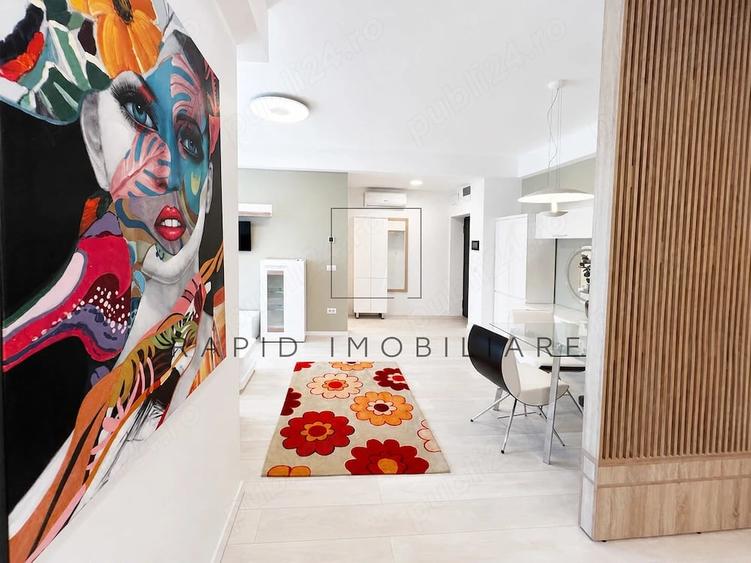 Apartament cu 2 camere semidecomandat în Central