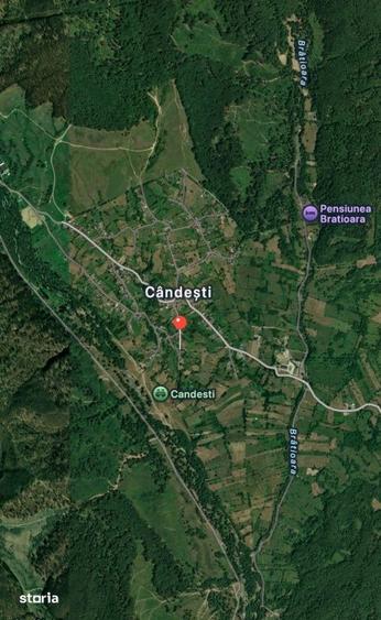Casă cu 2 camere cu Teren 6605 Mp în Albești