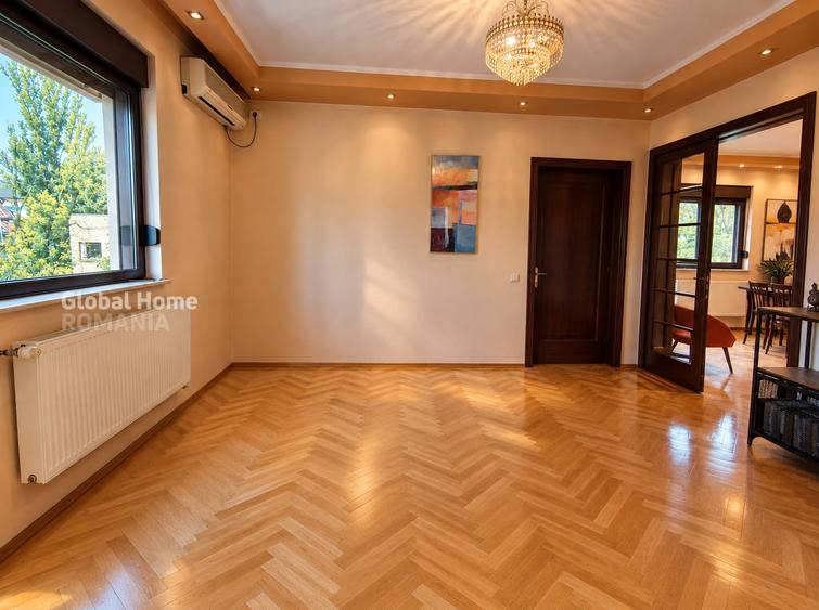 Apartament cu 5 camere semidecomandat, mobilat în Domenii