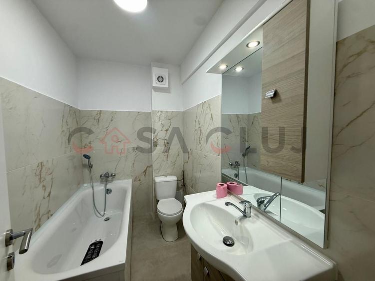 Apartament cu 3 camere semidecomandat în Someșeni
