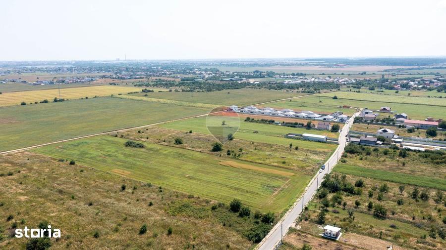 Teren de 2500 mp, în Dragomirești-Vale