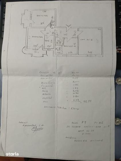Apartament cu 3 camere decomandat în Rahova
