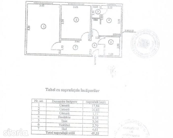 Apartament cu 2 camere decomandat, mobilat în Berceni — fotografia 1