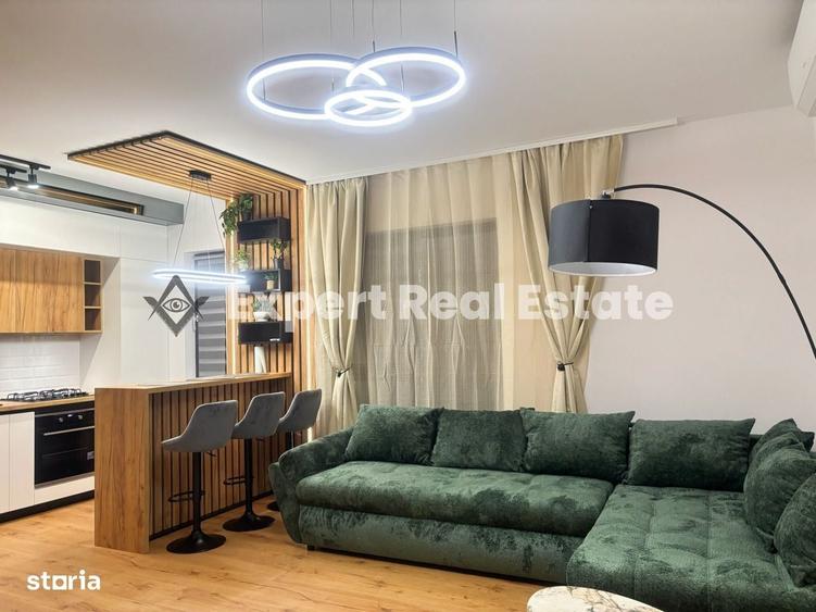 Apartament cu 2 camere semidecomandat în Tunari