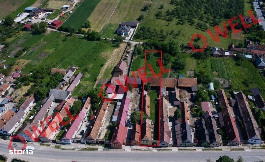 Casă cu 2 camere cu Teren 1685 Mp în Măieruș