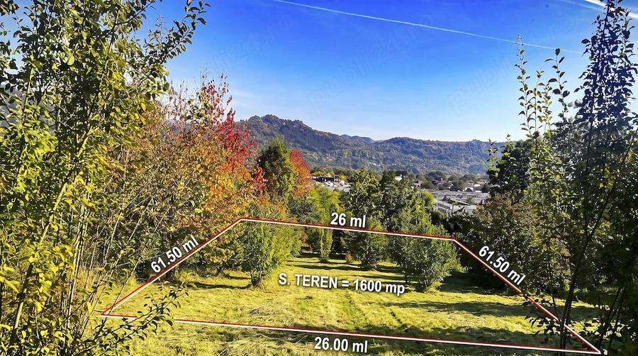 Teren de 1600 mp, în Breaza de Sus