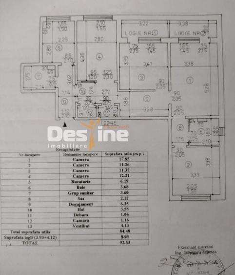 Apartament cu 4 camere decomandat, mobilat în Alexandru cel Bun