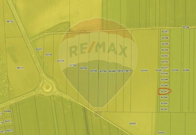 Teren Construcții intravilan de 1350 mp, în Brănești