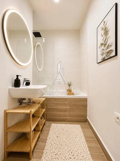 Apartament cu 2 camere semidecomandat în Badea Cârțan