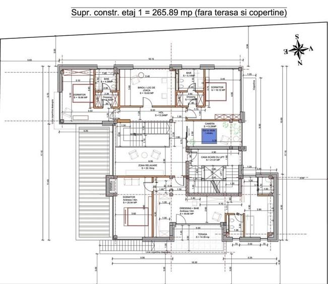 Casă individuală cu 14 camere cu Piscina în Băneasa