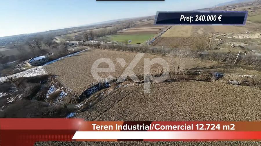 Teren Construcții intravilan de 12724 mp, în Recea