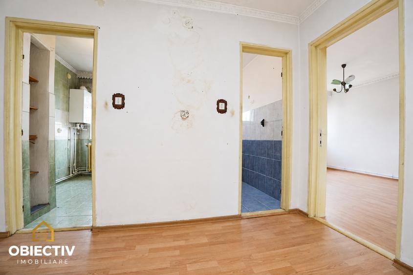 Apartament cu 2 camere decomandat în Mărăței